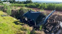 Passageira de carro morre em grave acidente na BR-163, na região do Contorno Oeste