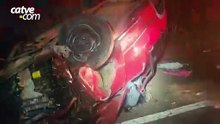 Motorista é ejetado após carro capotar na BR-376 em Apucarana