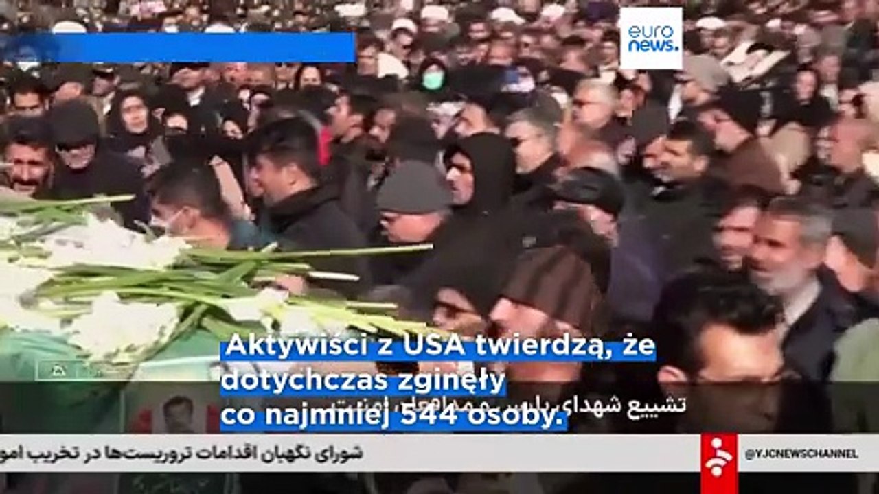 Iran. Aktywiści twierdzą, że w protestach zginęły co najmniej 544 osoby, Trump mówi, że Teheran zaproponował rozmowy