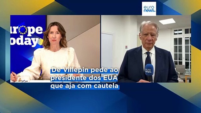 Não intervenham no Irão, diz antigo primeiro-ministro francês à Euronews