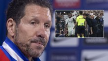 Simeone: "Quiero pedir disculpas a Florentino Pérez y Vinicius"