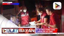 DSWD, agad na naghatid ng tulong sa mga apektadong pamilya ng landslide sa isang landfill sa Cebu