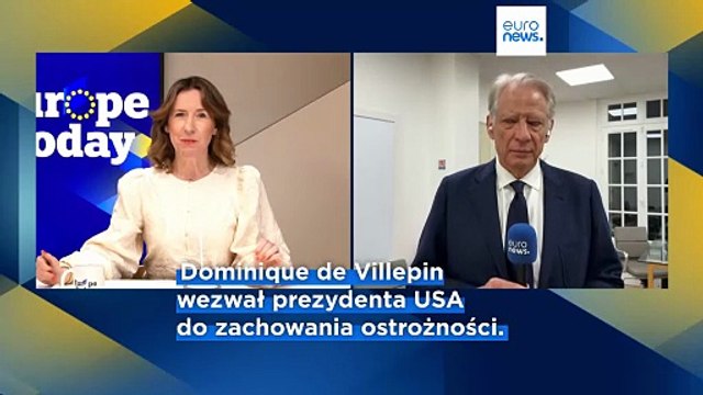 Nie interweniujcie w Iranie, mówi Euronews były francuski premier