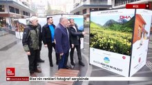 Rize’de sağanağa rağmen fotoğraf sergisi yoğun ilgi gördü