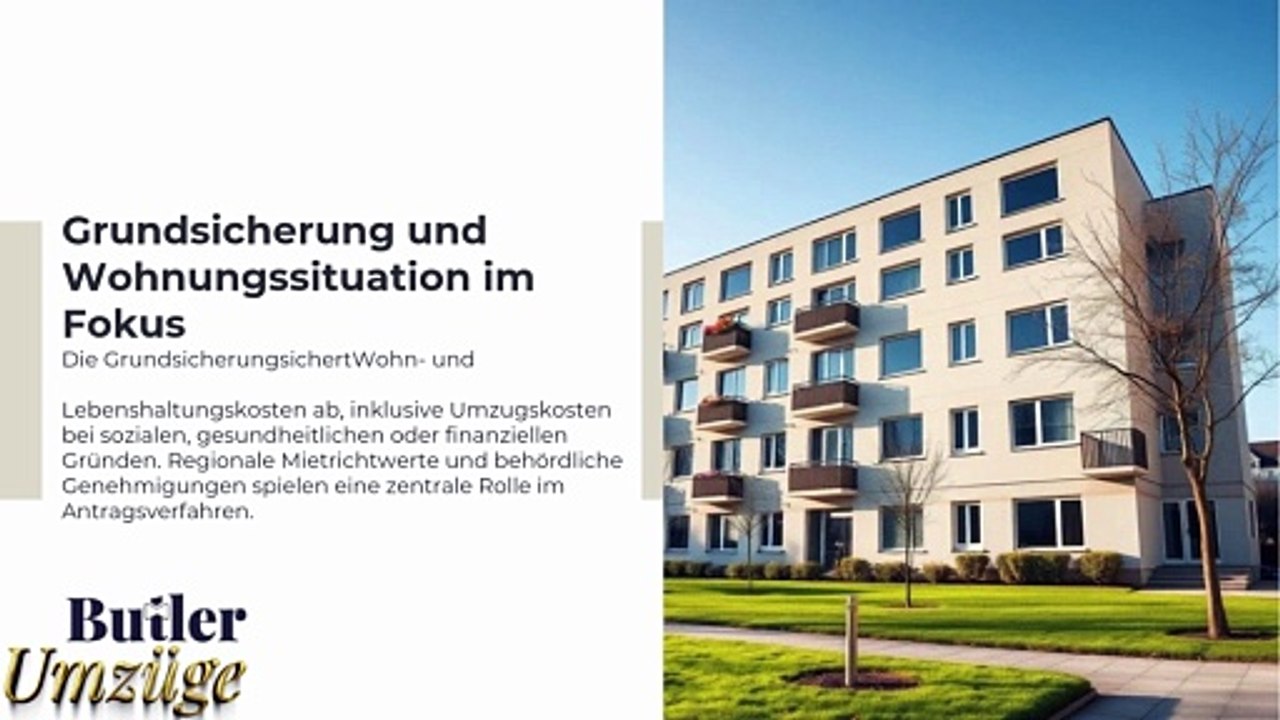 Grundsicherung und Umzugskosten