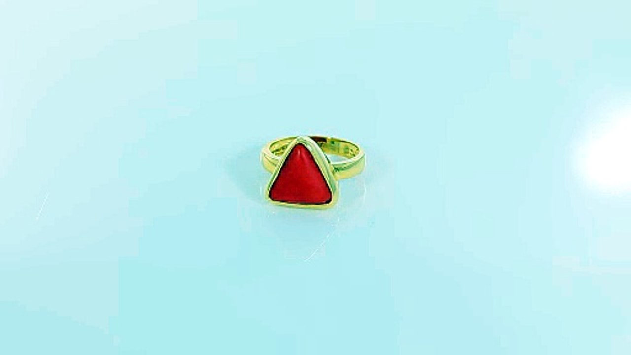 Red Coral Ring – Strength & Protection