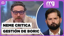 Neme critica gestión de Boric en materia de seguridad; 'Se equivocó, hizo muy poco'
