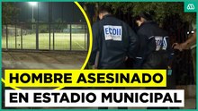 Hombre asesinado en Estadio Municipal tras partido