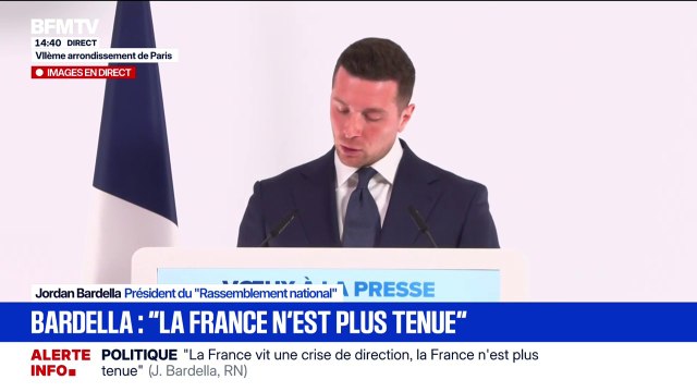 Jordan Bardella: La signature du traité de libre-échange avec le Mercosur apparaît comme une provocation à l'égard de nos agriculteurs