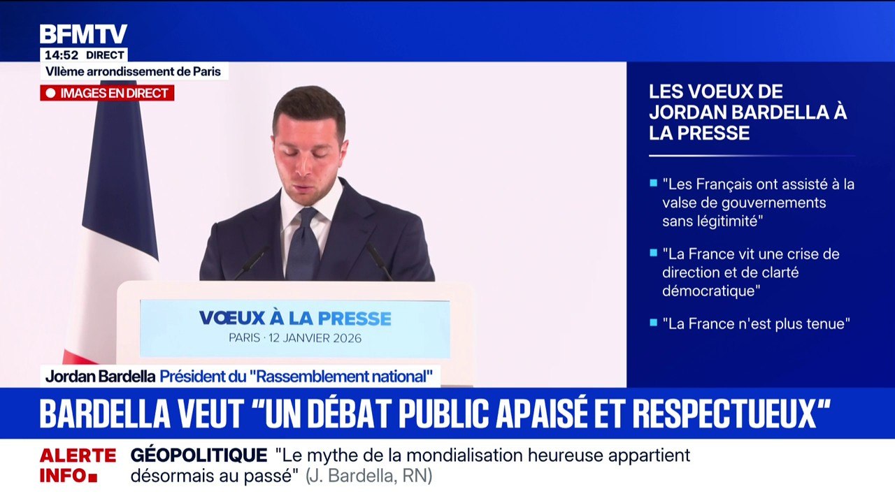 "Un autre chemin existe": l'appel de Jordan Bardella aux électeurs de droite pour les municipales