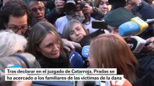 Pradas, a los familiares de las víctimas de la dana: "Lo he contado todo"