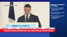 Jordan Bardella : «Je ne suis pas candidat à l'élection présidentielle»