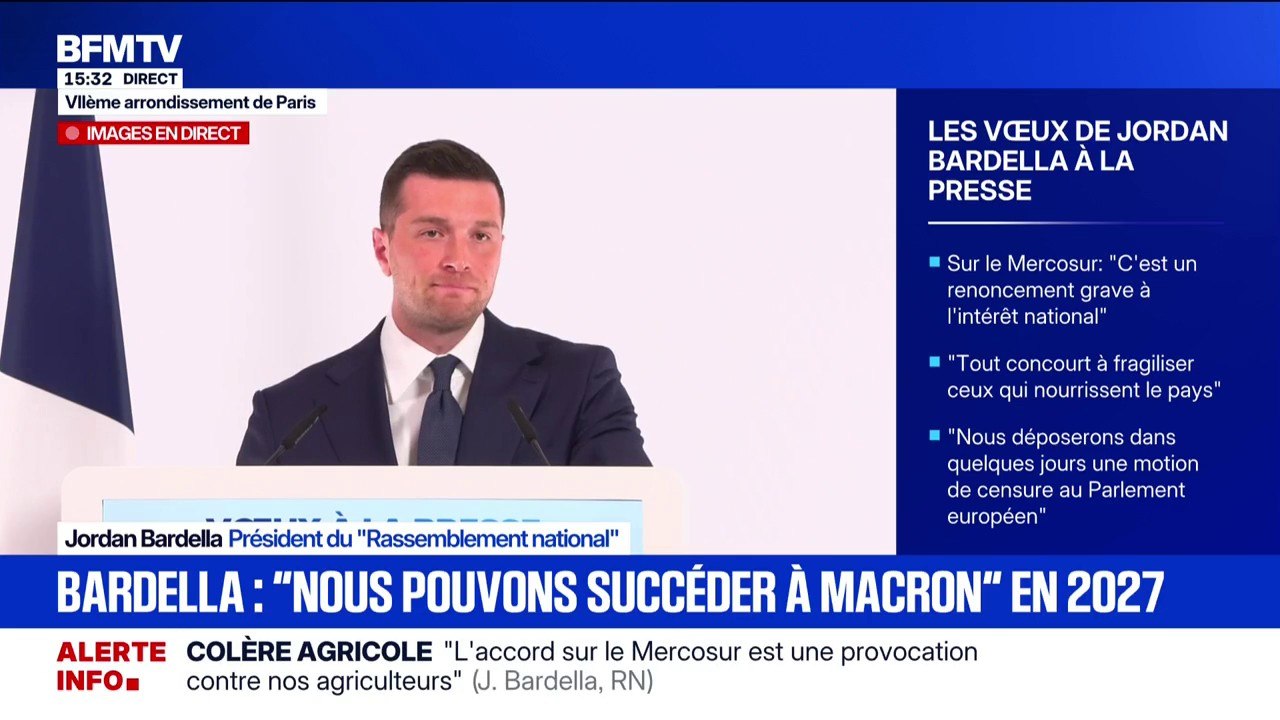 Municipales 2026:  "S'il y a des candidats qui tiennent des propos que je ne partage pas, alors ils ne porteront pas les couleurs du RN", assure Jordan Bardella