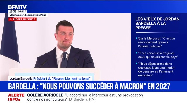 Municipales 2026: S'il y a des candidats qui tiennent des propos que je ne partage pas, alors ils ne porteront pas les couleurs du RN , assure Jordan Bardella