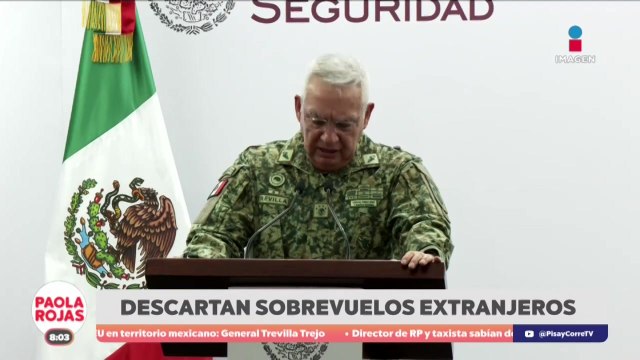 Defensa Nacional descarta operaciones aéreas extranjeras en México | DPC con Paola Rojas