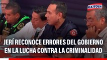 José Jerí reconoce errores del gobierno en la lucha contra la criminalidad: 
