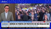 MORTES em PROTESTOS no Irã passam de 500, diz ONG; bancada OPINA