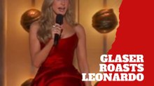 Nikki Glaser’s sharp Golden Globes monologue roasts Leonardo DiCaprio