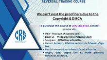 Thecourseresellers.com - Calvin Ryon – Calvin Ryon Trading Reversal Trading Course