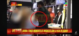 El video de la polémica: Martín Migueles le soltó la mano a Isabella y muchos lo trataron de “violento”