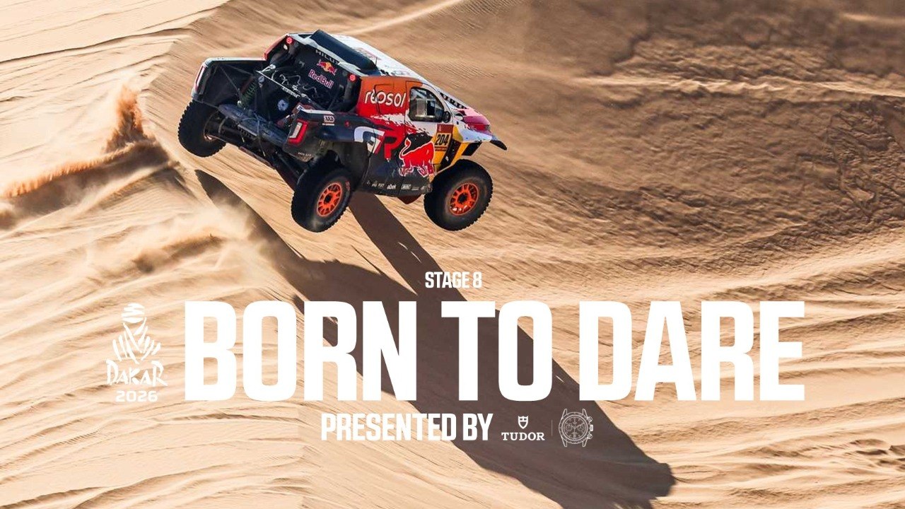 Dakar 2026 - Stage 8 - Born to Dare moment presented by Tudor