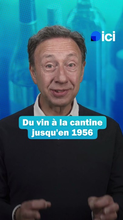 Du vin à la cantine scolaire - Voyage dans le temps par Stéphane Bern