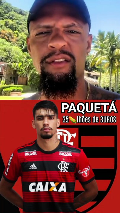 Flamengo 'guarda' R 220 milhões para Paquetá