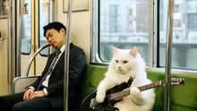 にいちゃんうるさいでしょ？おれ？電車内猫ギタリスト
