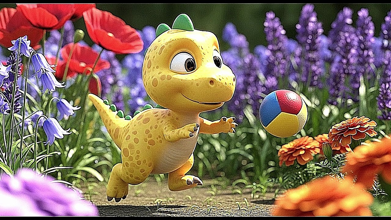 🦖 Mi Amigo el Dinosaurio Amarillo (y su Patineta) 🛹