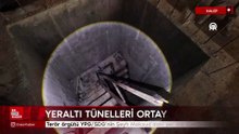 Terör örgütü YPG/SDG'nin Şeyh Maksud’daki yer altı tünelleri ortaya çıktı