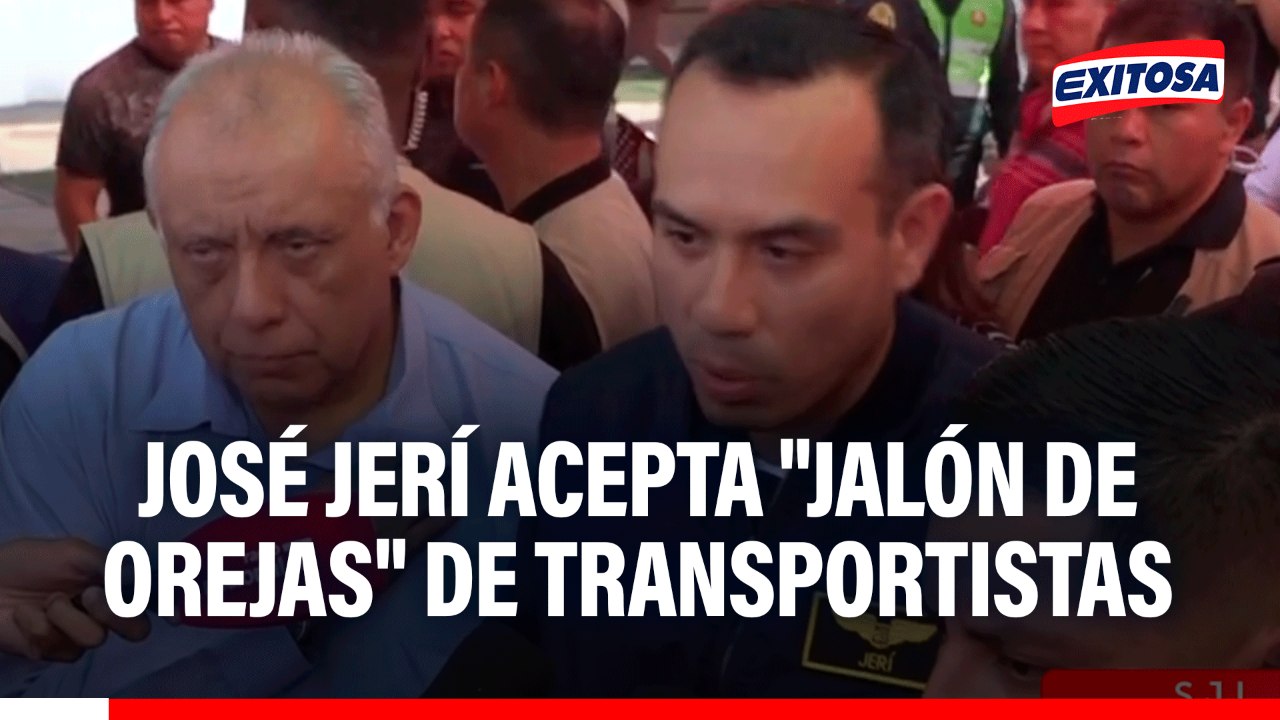 José Jerí acepta "jalón de orejas" de transportistas tras aumento de atentados contra su sector