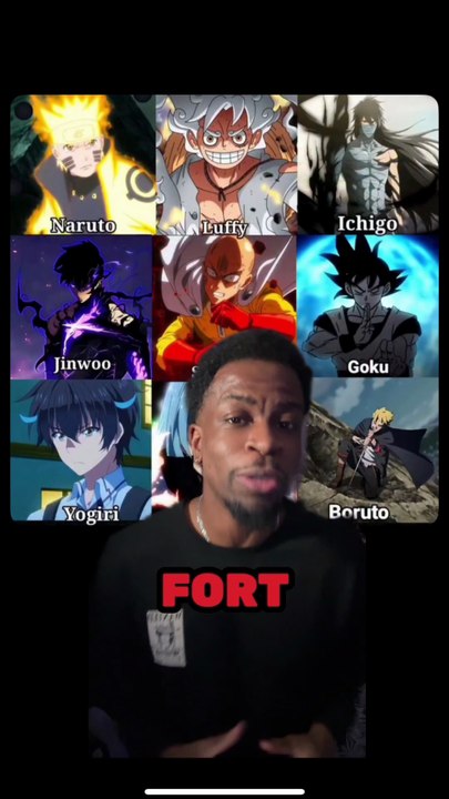 Quel est le personnage d’animé le plus fort ? 🤯