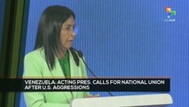 FTS 12:30 12-01: Venezuela: Acting pres. calls for national union after U.S. aggressions