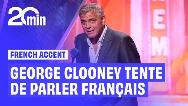 « Bonsoir mes amis » : aux Golden Globes, George Clooney parle en français