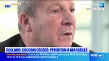 L'émotion à Marseille après le décès de Rolland Courbis