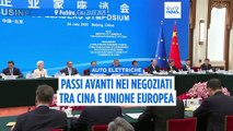 Dazi sulle auto elettriche, passi avanti nei negoziati tra Ue e Cina