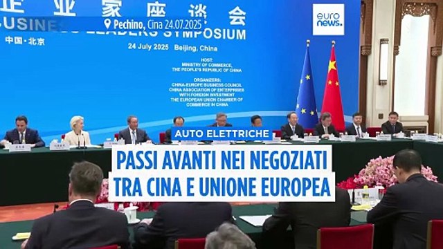 Dazi sulle auto elettriche, passi avanti nei negoziati tra Ue e Cina
