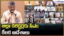 CM Chandrababu Naidu: జిల్లా కలెక్టర్లకు సీఎం కీలక ఆదేశాలు| Asianet News Telugu