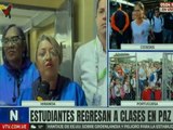 Estudiantes y docentes inician actividades académicas en el Colegio Municipal Andrés Bello de Chacao