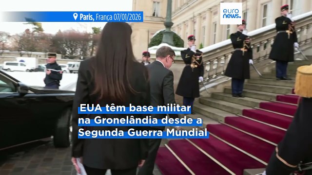 Alemanha compromete-se a reforçar papel no Ártico depois de Trump dizer que Gronelândia é defendida por dois trenós