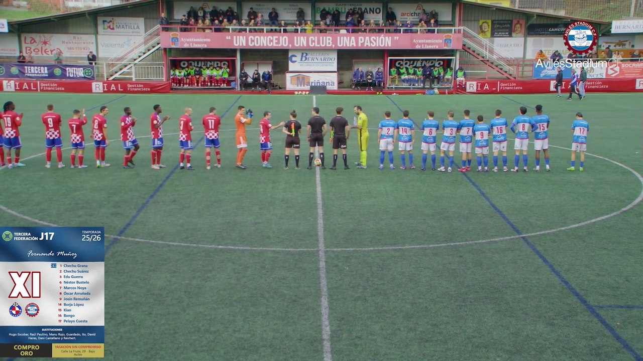 Resumen J17: Llanera 3-0 Avilés Stadium