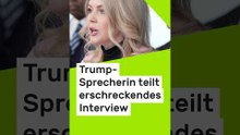 Trump-Sprecherin teilt erschreckendes Interview: Mysteriöse Waffe bei US-Angriff eingesetzt?