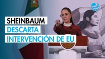 Sheinbaum niega intervención militar de EU en México tras llamada con Trump
