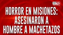 Asesinaron a un hombre a machetazos: el acusado está prófugo