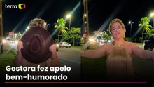 Prefeita perde show de Ana Castela e grava vídeo de chapéu pedindo duplicação de rodovia em SP