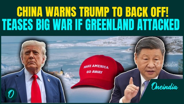 US Vs China Over Greenland EXPLODES: China’s CHILLING Ultimatum to Trump| Beijing To Attack DC If…