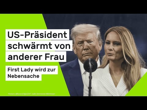 Donald Trump: First Lady wird zur Nebensache - US-Präsident schwärmt von anderer Frau