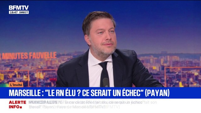 Municipales à Marseille en 2026: Le candidat LFI (Sébastien Delogu) fait campagne contre moi , assure Benoît Payan, maire de Marseille et candidat à sa réélection