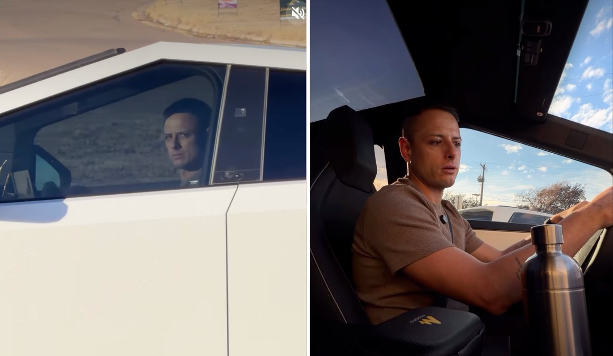 Chicharito Hernández presume en Instagram su Cybertruck; ¿lo último que le sacó a Chivas?