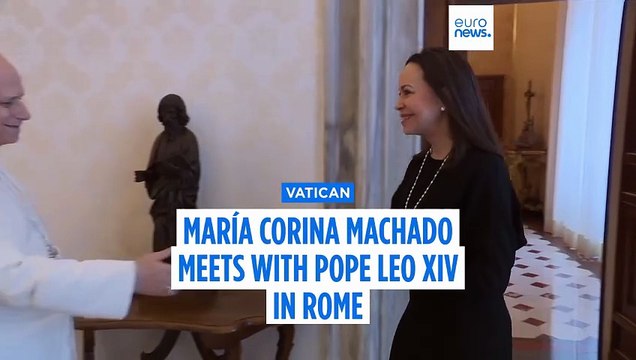 Machado seeks Pope Leo XIV's support for Venezuela's transition at Vatican meeting